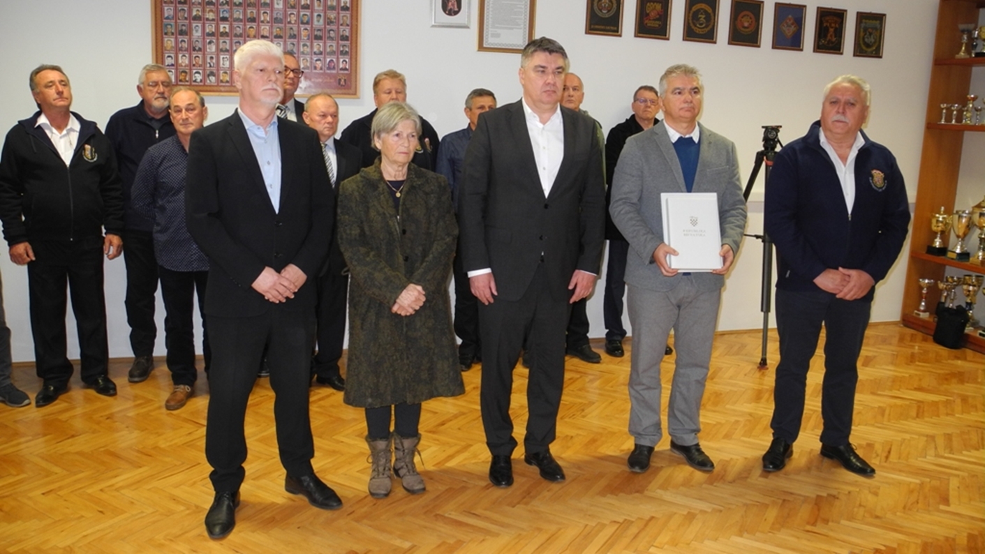 Predsjednik Republike posthumno odlikovao Ivana Sokača, zapovjednika 104. brigade HV-a