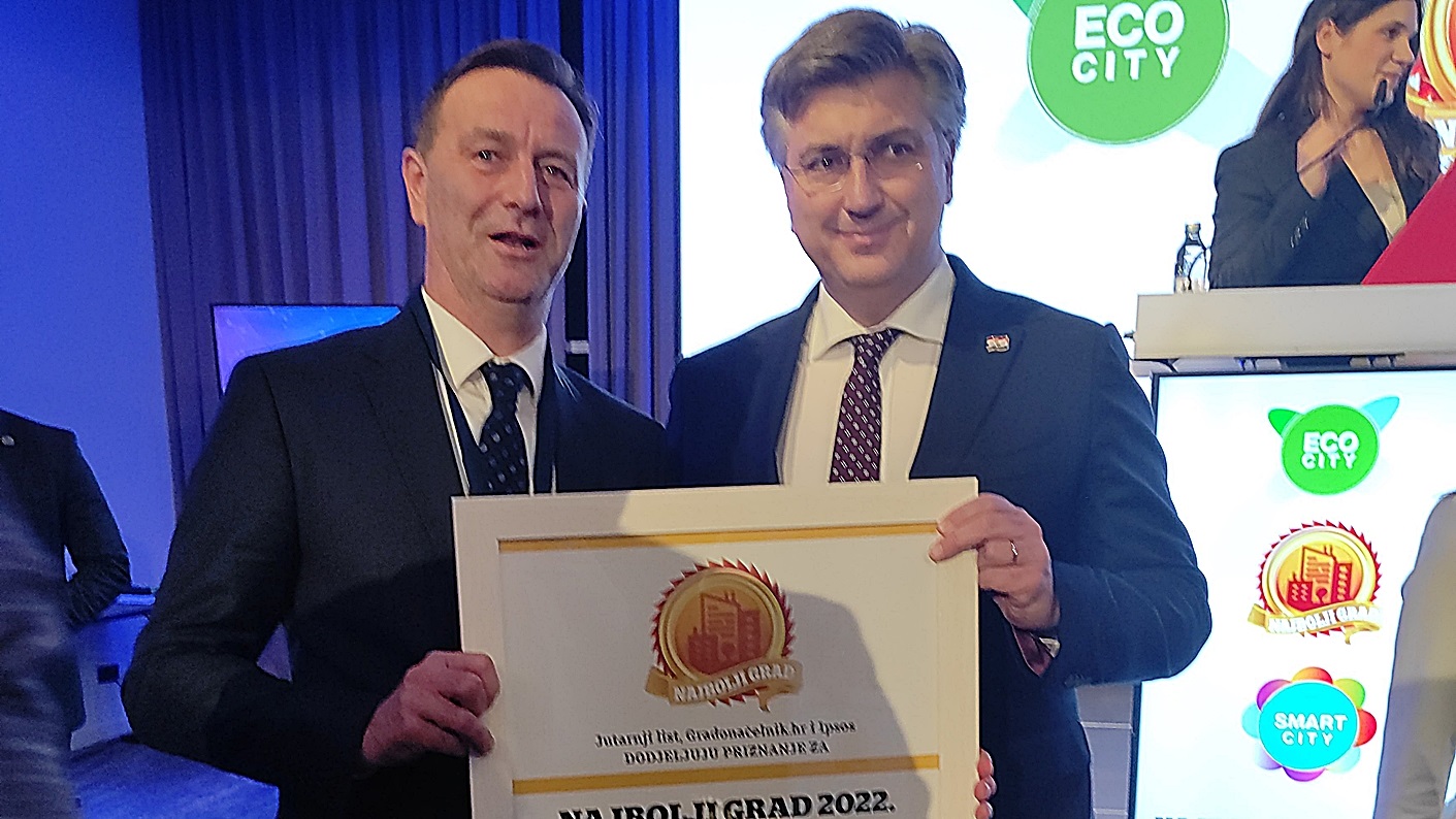 Varaždin dobitnik nagrade najboljeg velikog grada u Hrvatskoj u kvaliteti života