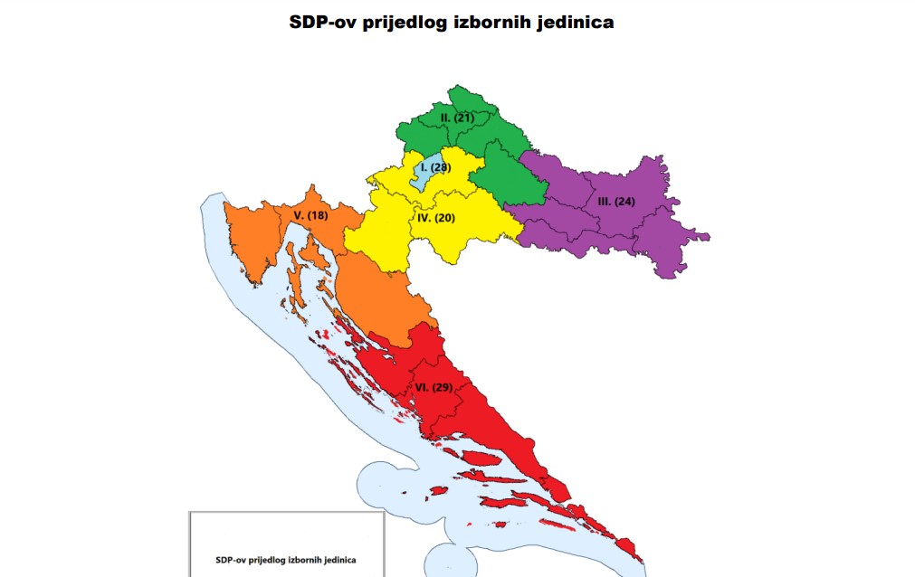 IZBORNA PREKRAJANJA: SDP traži da se sačuva Varaždinska županija