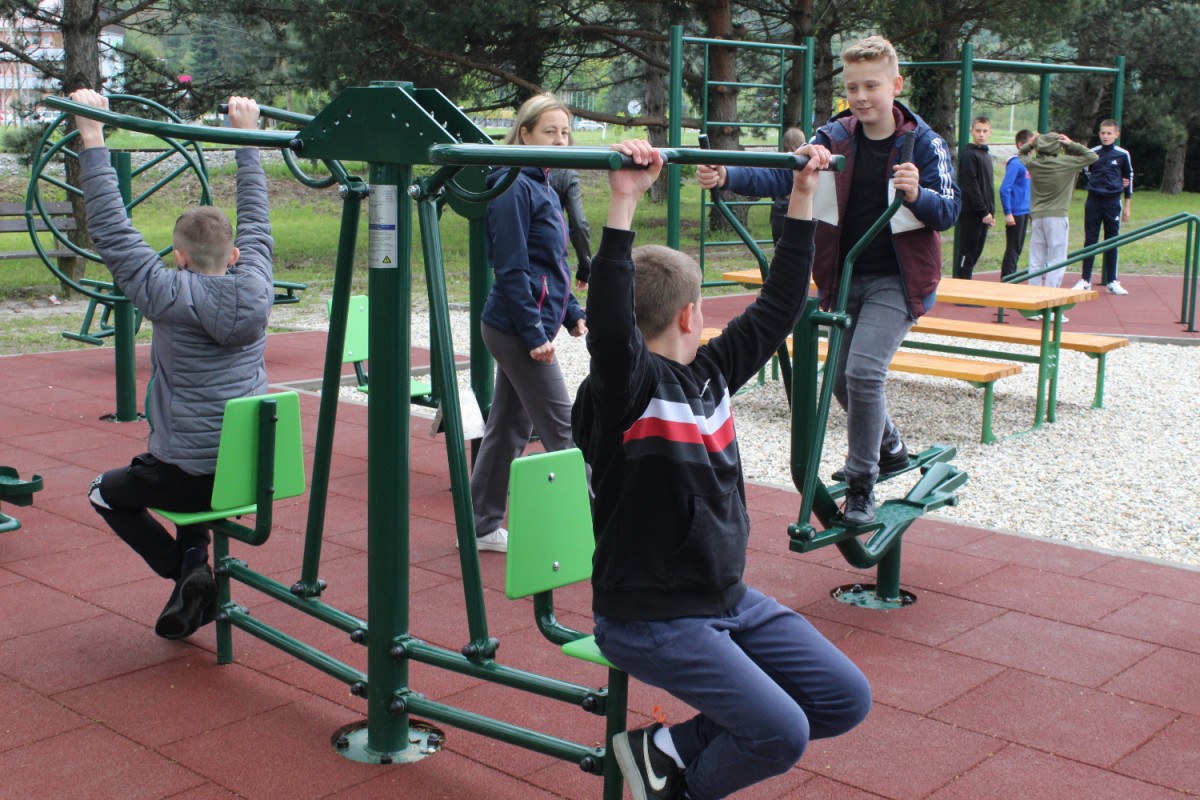 Otvoren vanjski fitness centar