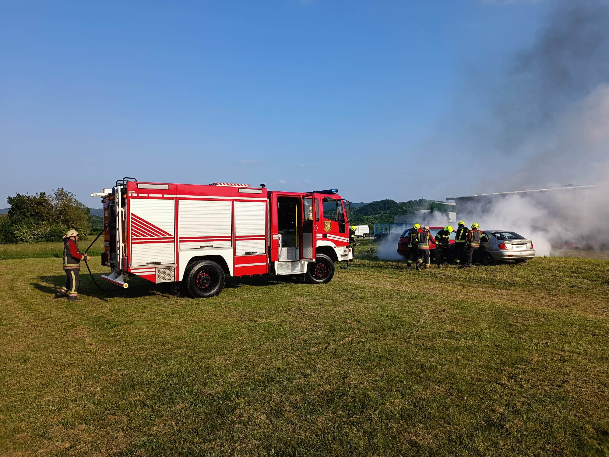 Izgorjelo mu 160 bala sijena
