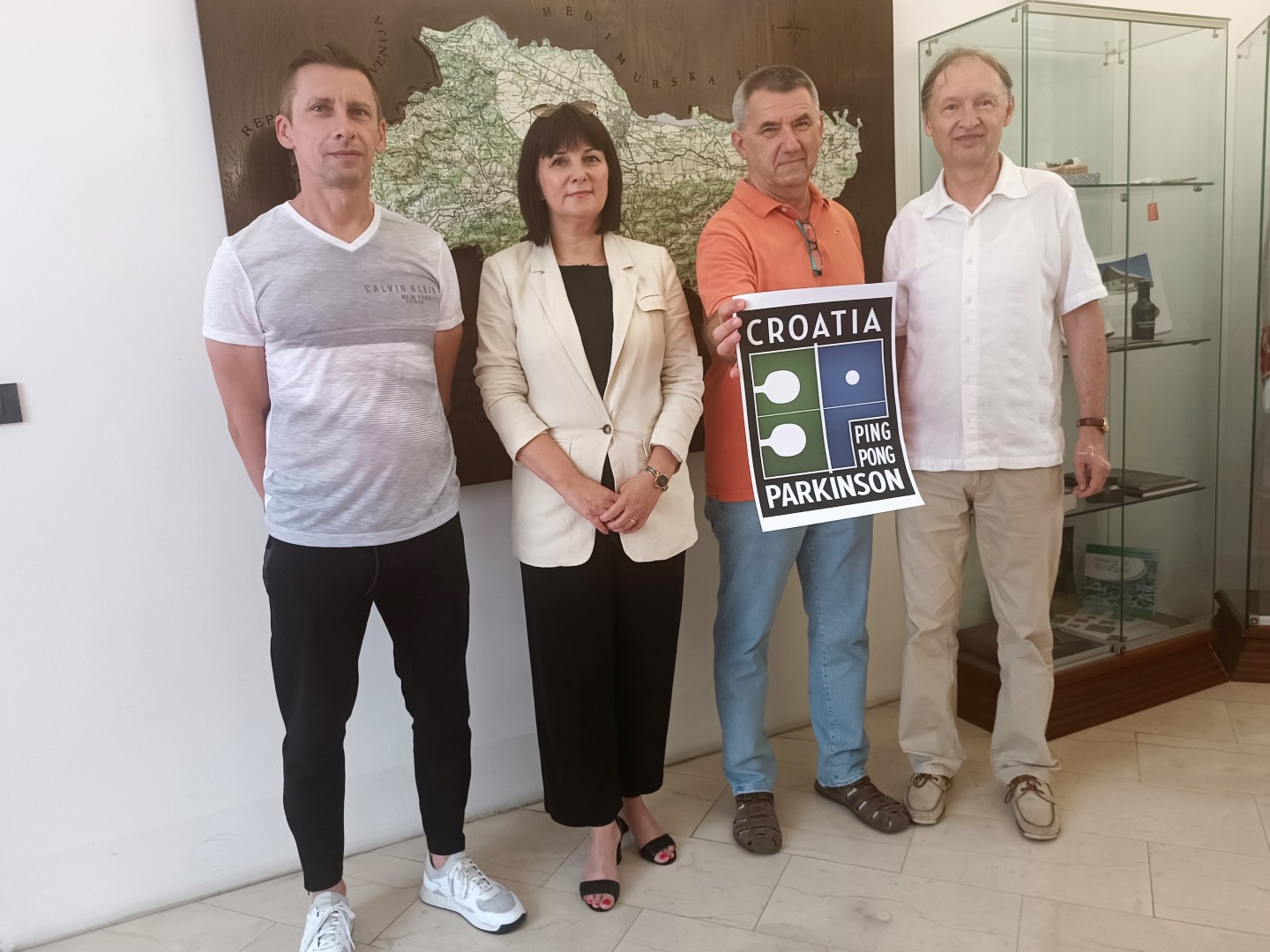 U Varaždinskoj županiji 500 do 700 osoba s Parkinsonovom bolesti kojima može pomoći igranje stolnog tenisa