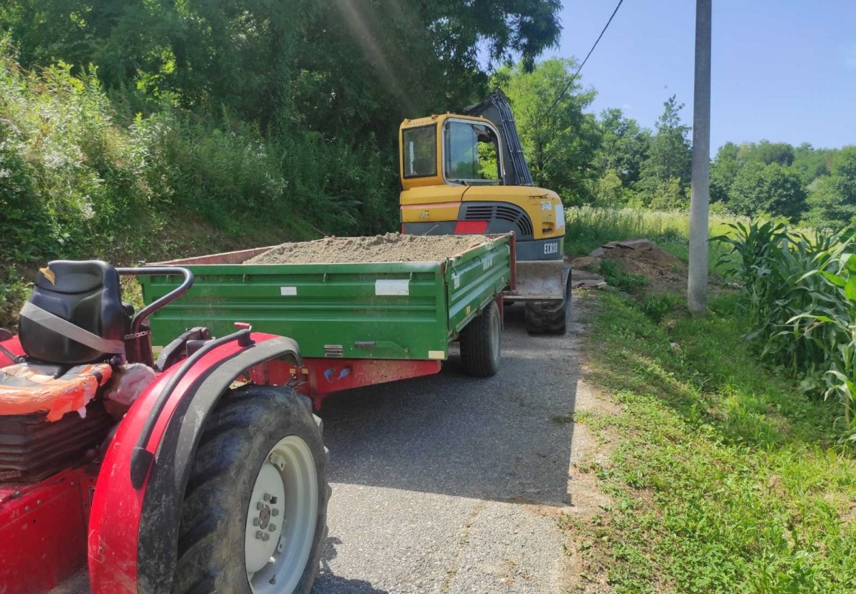 U tijeku radovi na odvodnji u Kameničkom Vrhovcu