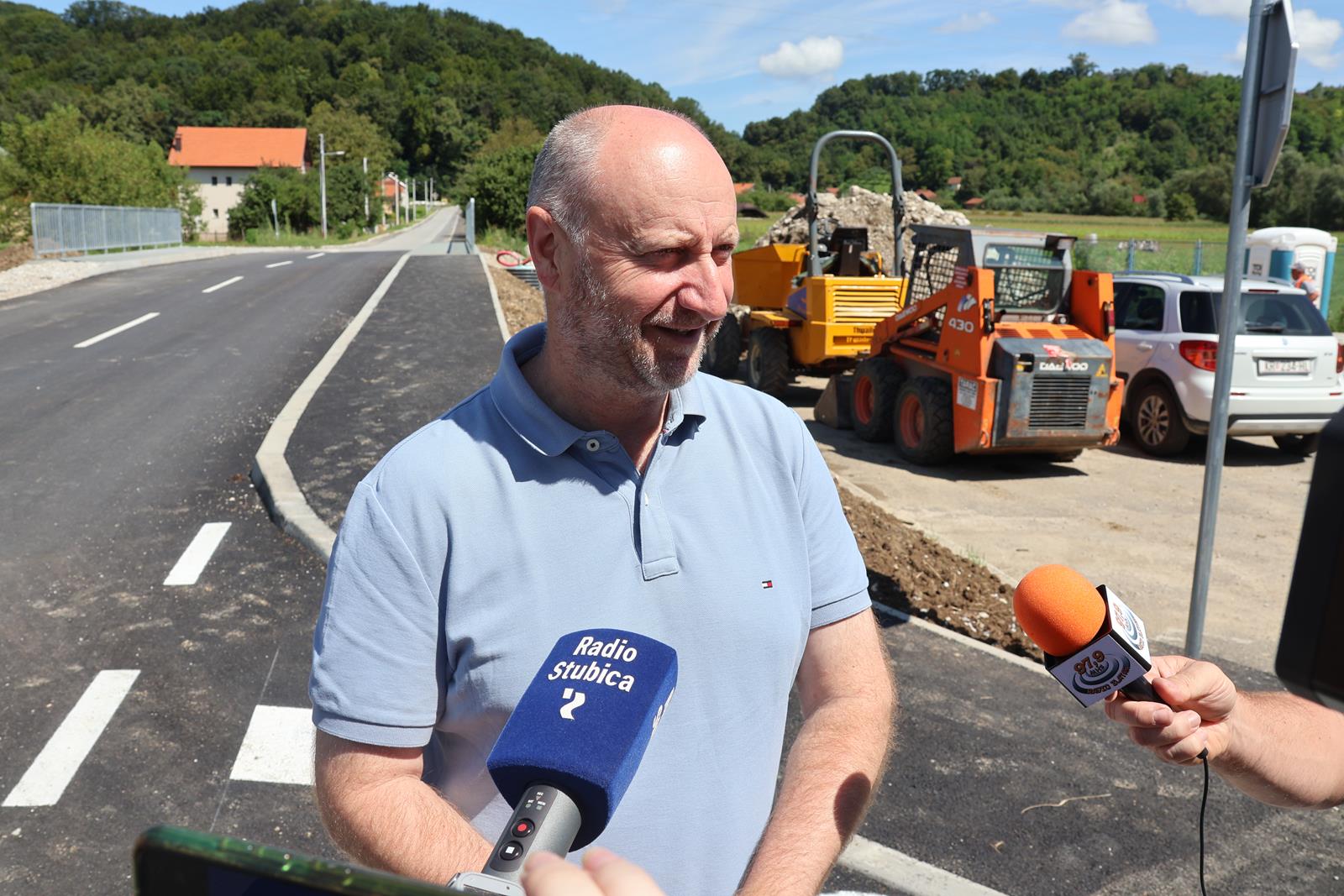 Župan Kolar obišao novi most u Vukšincu