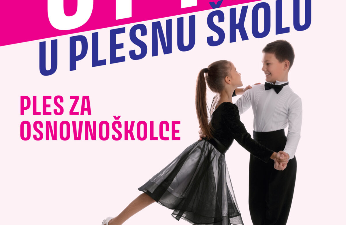 Upisi osnovnoškolaca u plesnu školu u Lepoglavi