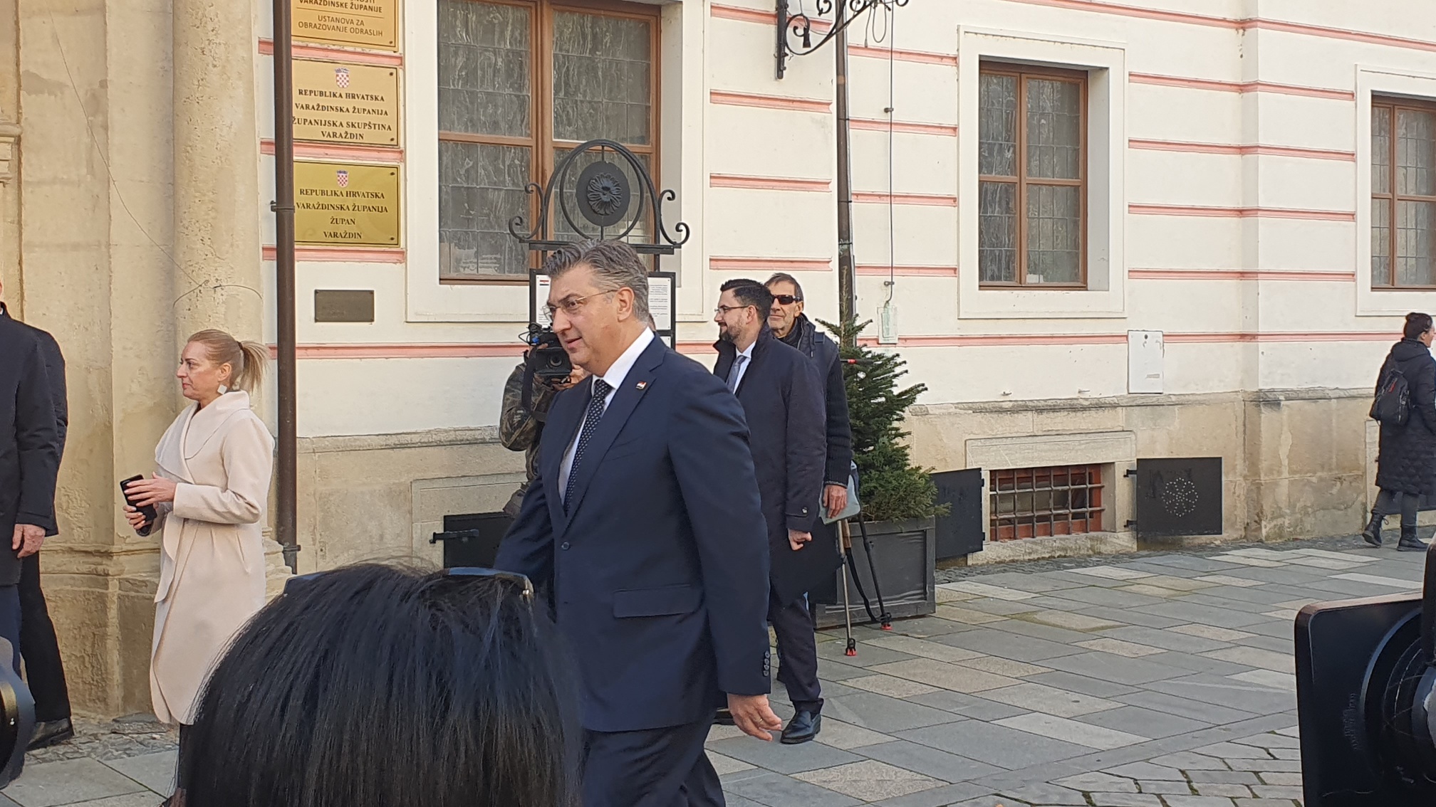 Premijer Plenković stigao u Varaždin. Dugo ga se čekalo…