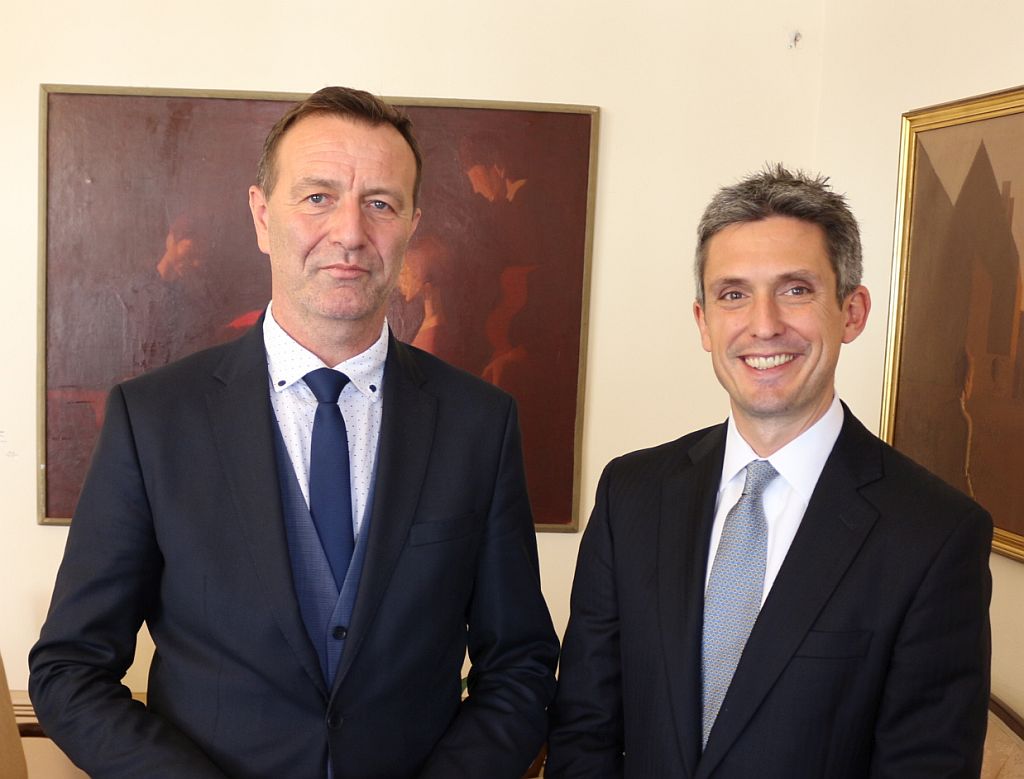 Otpravnika poslova  američkog Veleposlanstva u Hrvatskoj primio gradonačelnik Bosilj