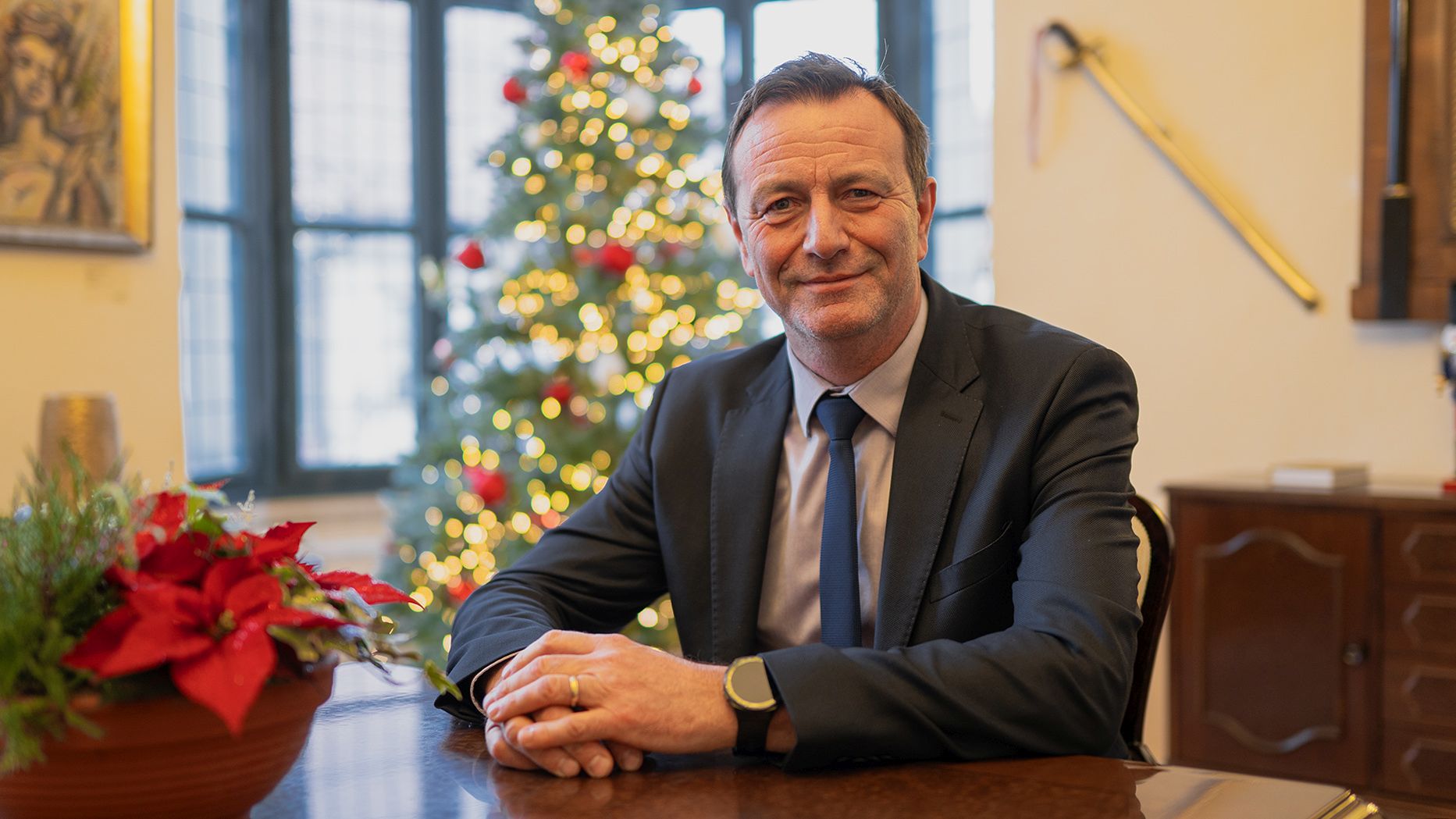 Božićna i novogodišnja čestitka gradonačelnika Varaždina