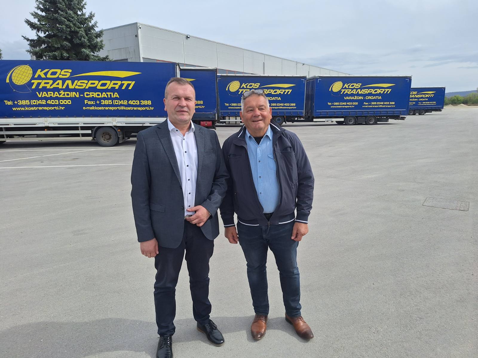 Župan Anđelko Stričak posjetio tvrtku KOS TRANSPORTI