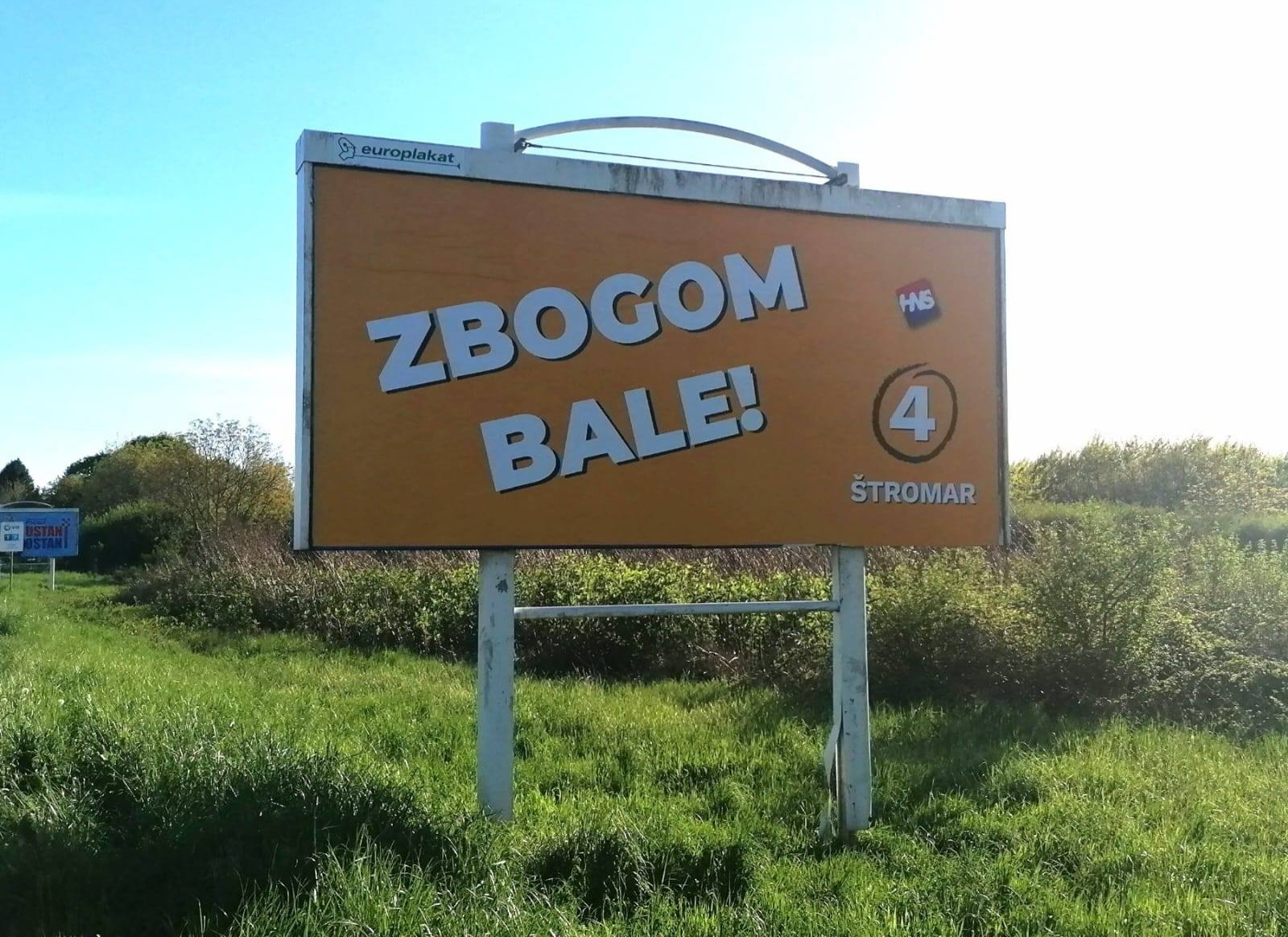 Ovo je plakat koji je podigao najviše prašine u dosadašnjoj kampanji