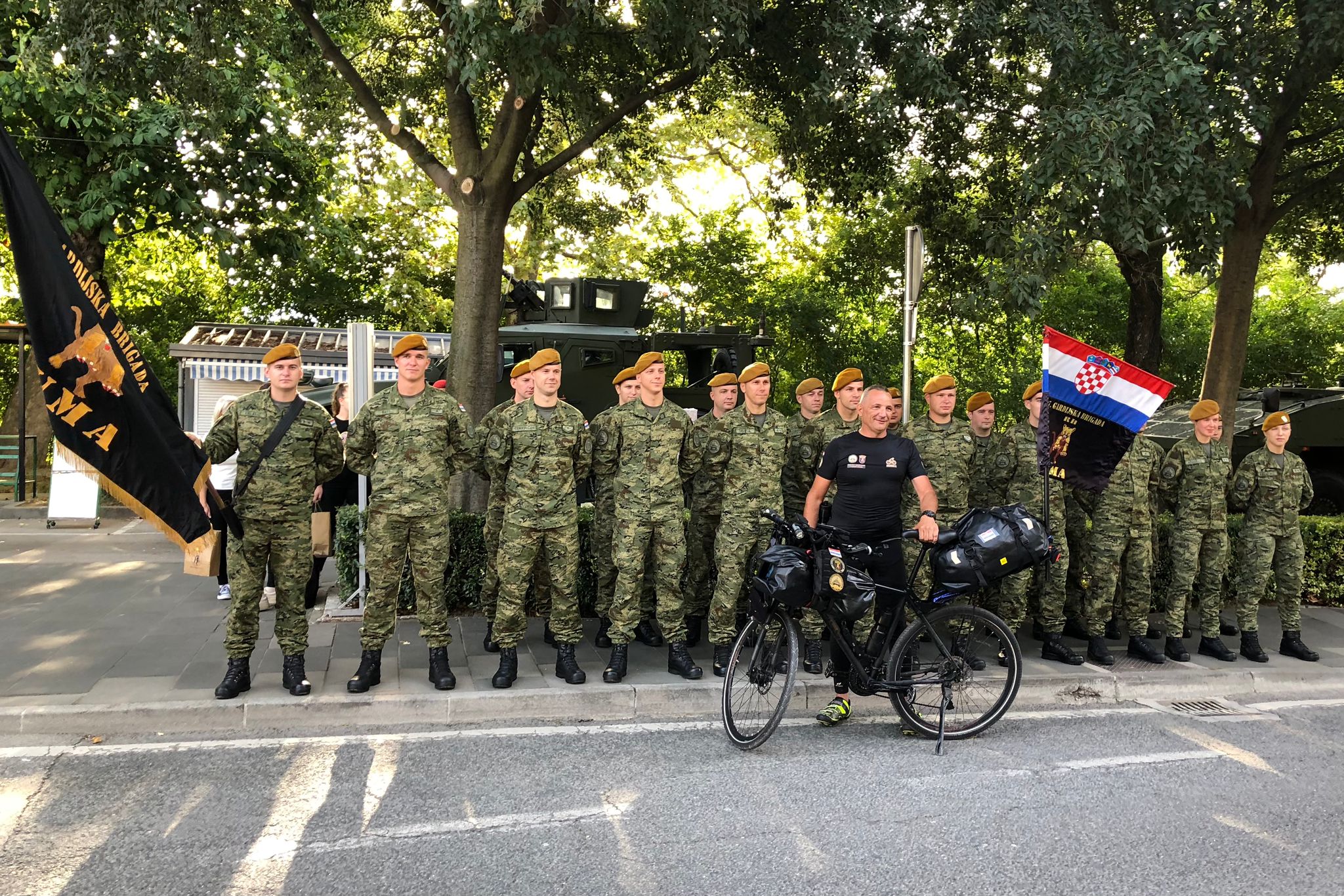 Na 29. obljetnicu „Oluje“ u Knin biciklom stigao Ivica Nerer, nakon uspješno odvoženih 390 km