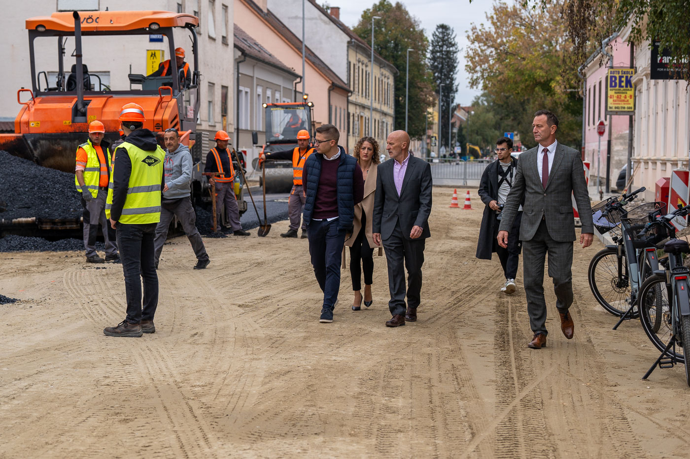 Započelo afaltiranje u Vrazovoj. Ister : Nastavljamo s radovima