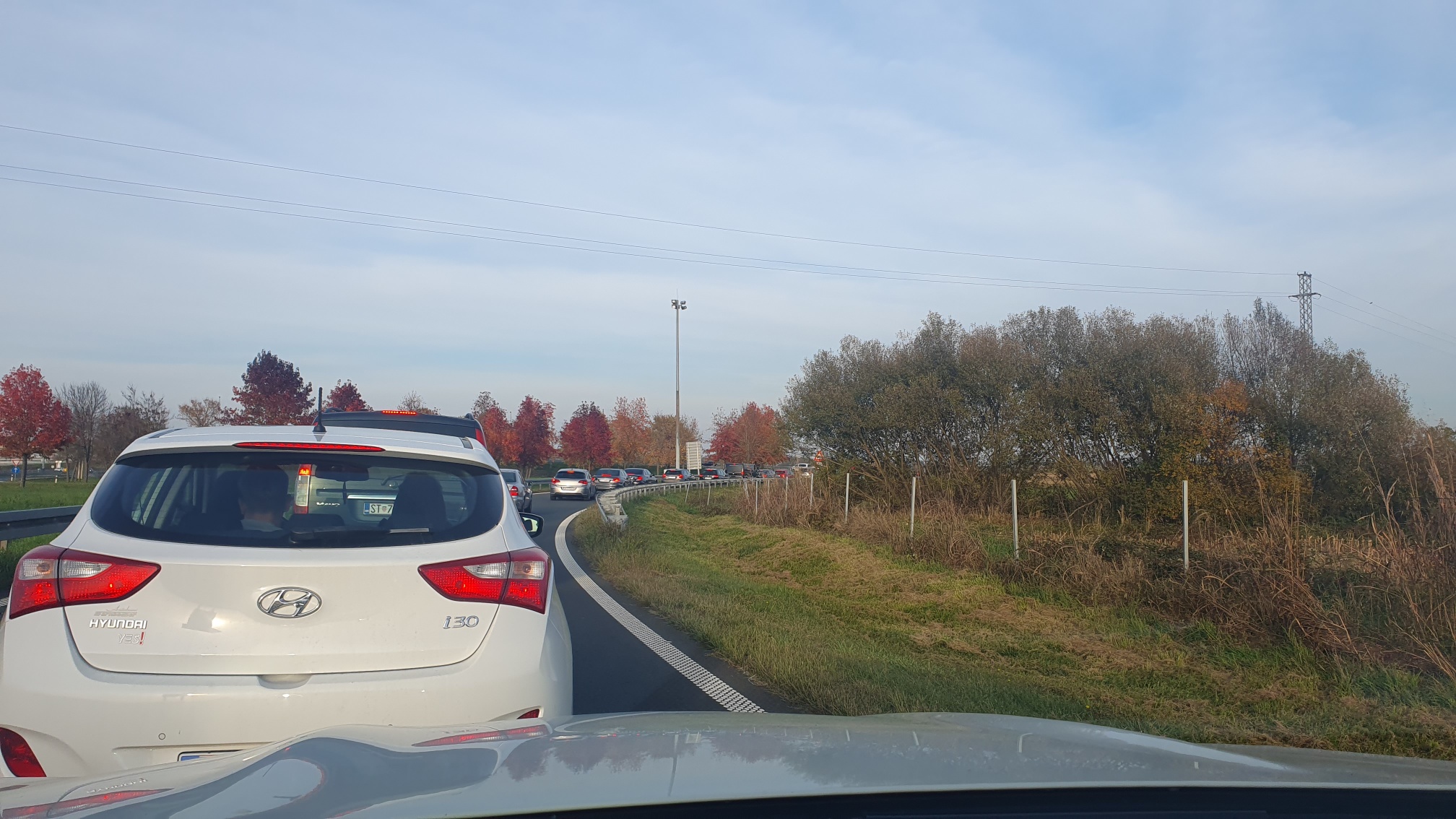 Autocesta zatrpana autima koji dolaze na utakmicu Hajduk – Varaždin