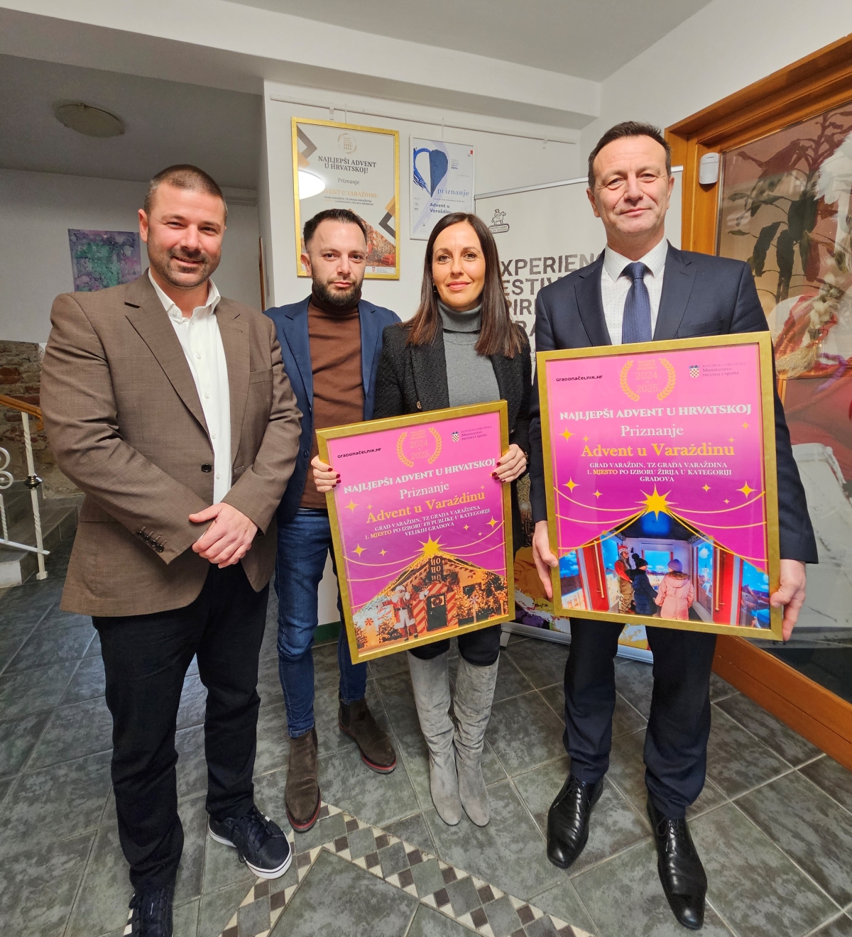 Adventu u Varaždinu uručena priznanja za “Najljepši advent u Hrvatskoj”