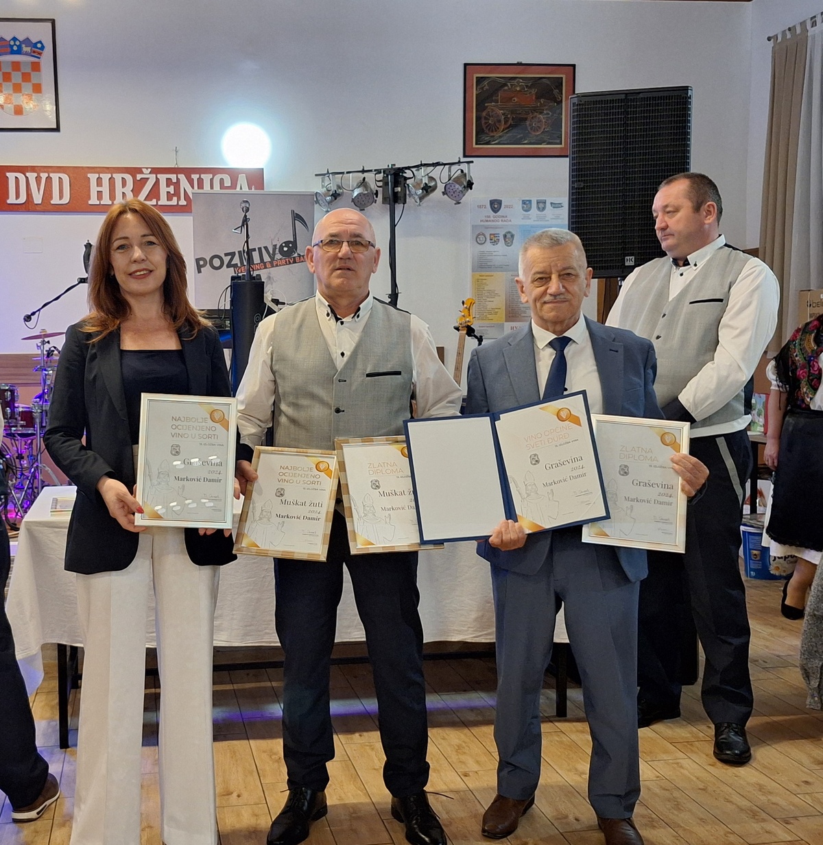 Šampion izložbe u Svetom Đurđu chardonnay Eduarda Hegedića