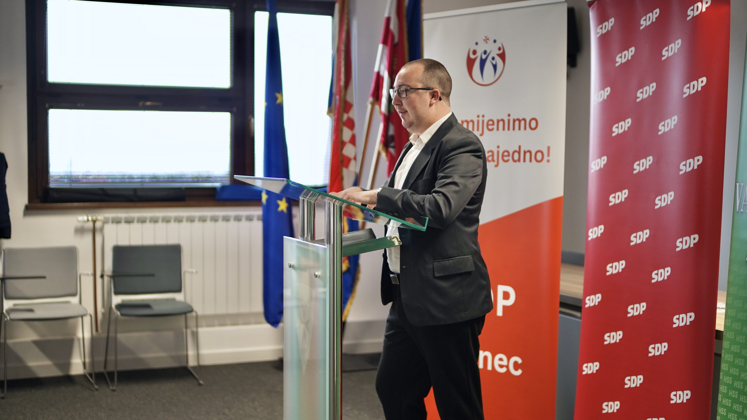 Mihael Slunjski (SDP) kandidat za gradonačelnika Ivanca