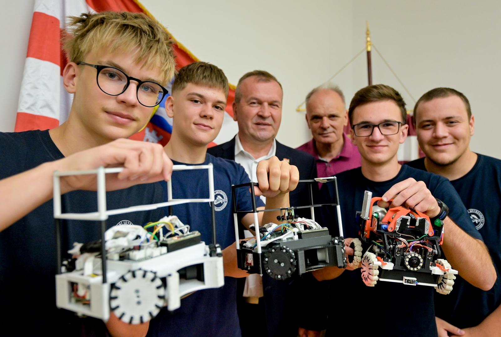 Svečani prijem za osvajače medalja iz kemije i robotike