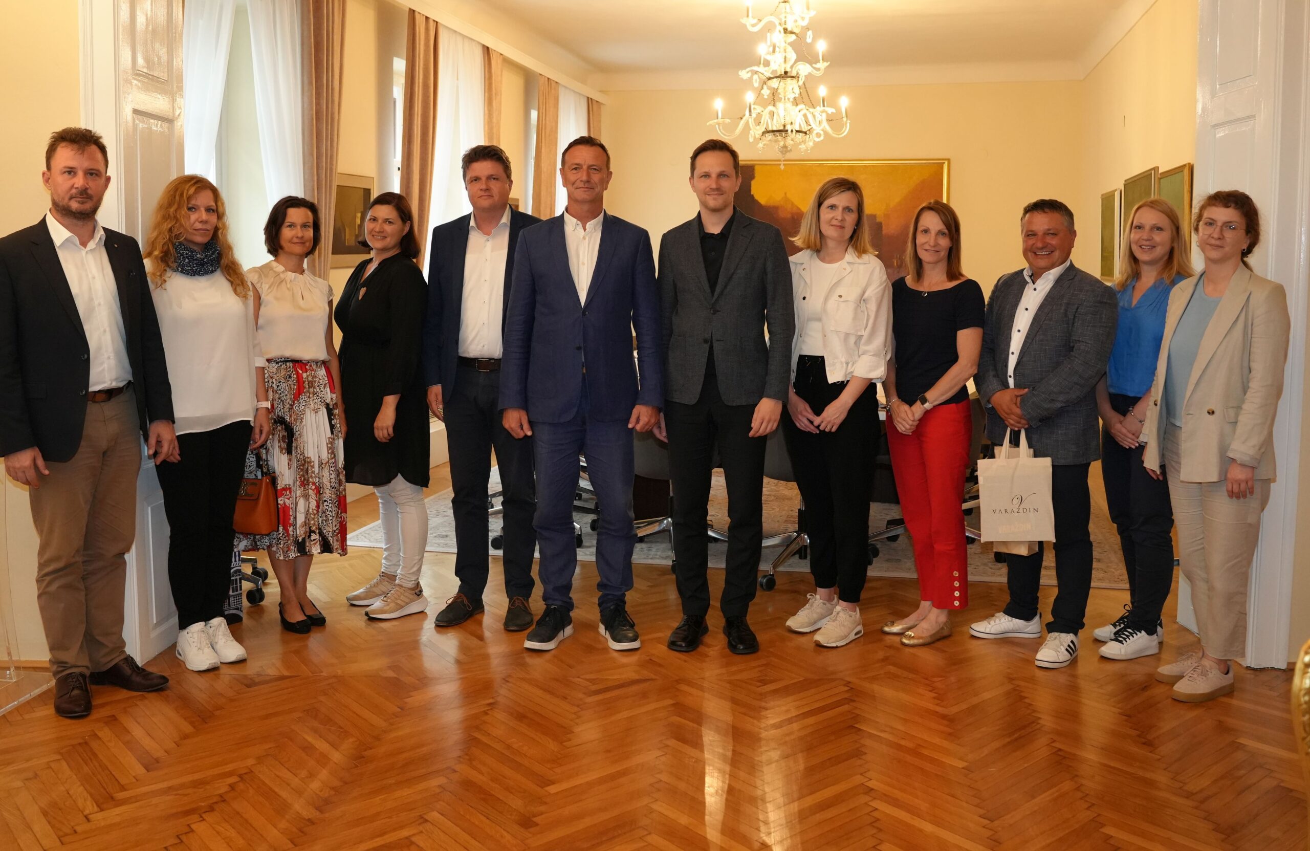 Delegacija Grada Celja u posjetu Gradu Varaždinu i Parkovima