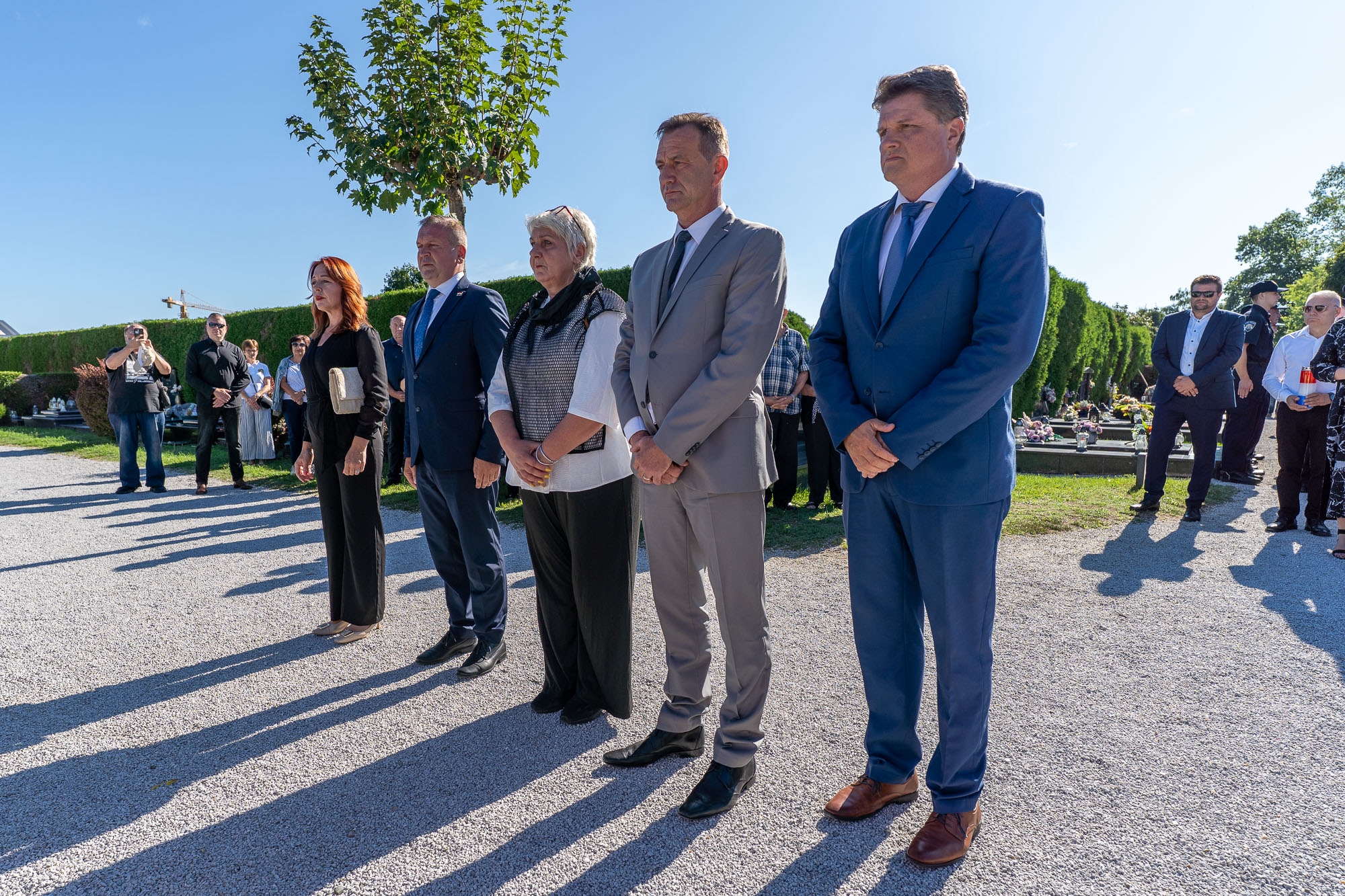 Svečanost uz Dan bobjede i domovinske zahvalnosti na varaždinskom groblju i Županijskoj palači