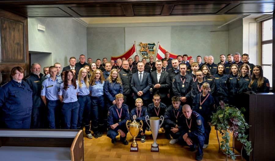 Prijem za nagrađene vatrogasce