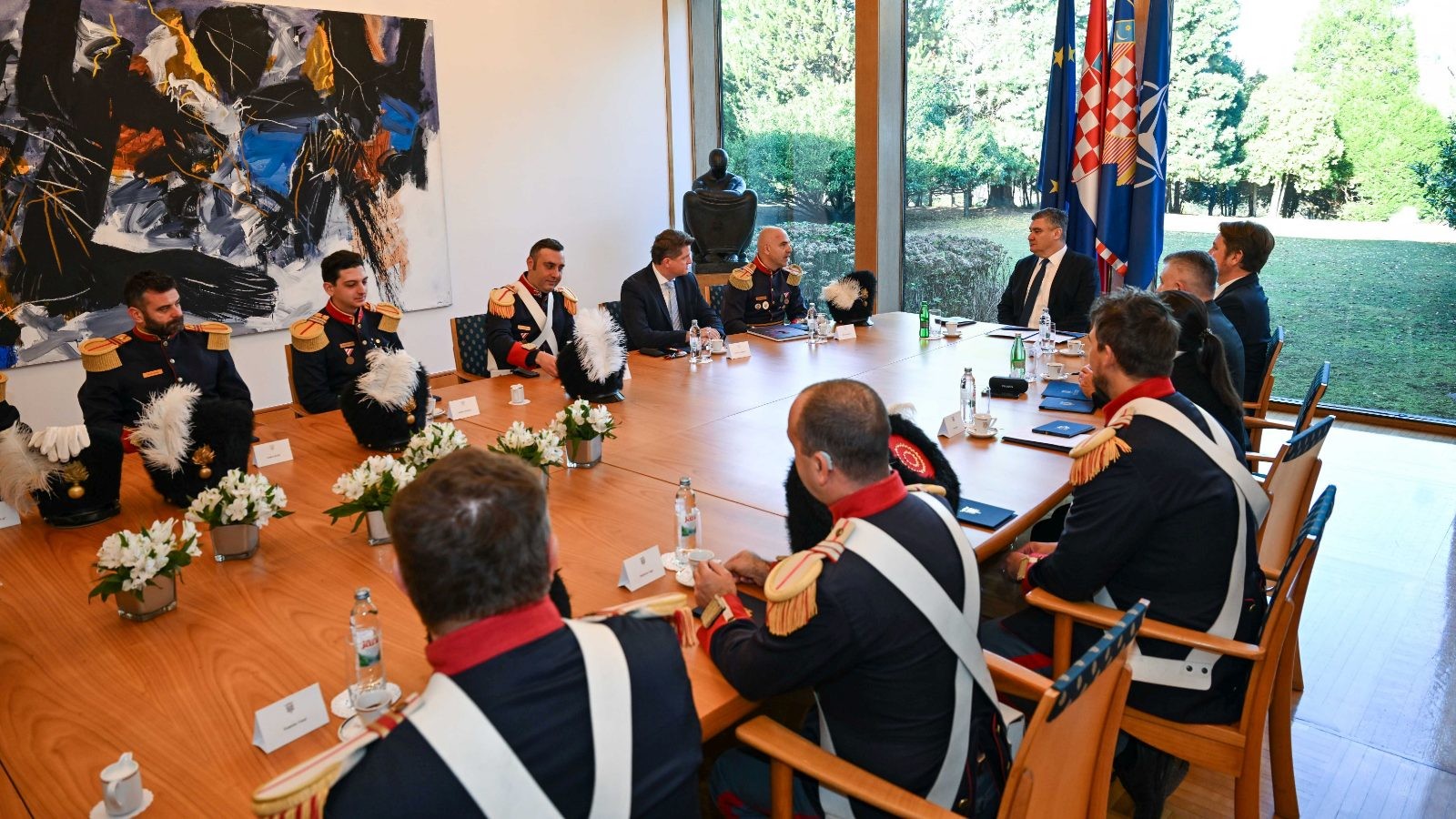 Predsjednik Milanović na Pantovčaku primio “Purgare”