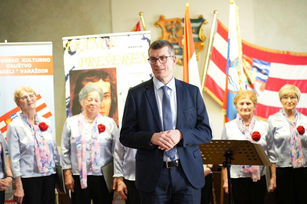 U Varaždinu svečano obilježen Prešernov dan