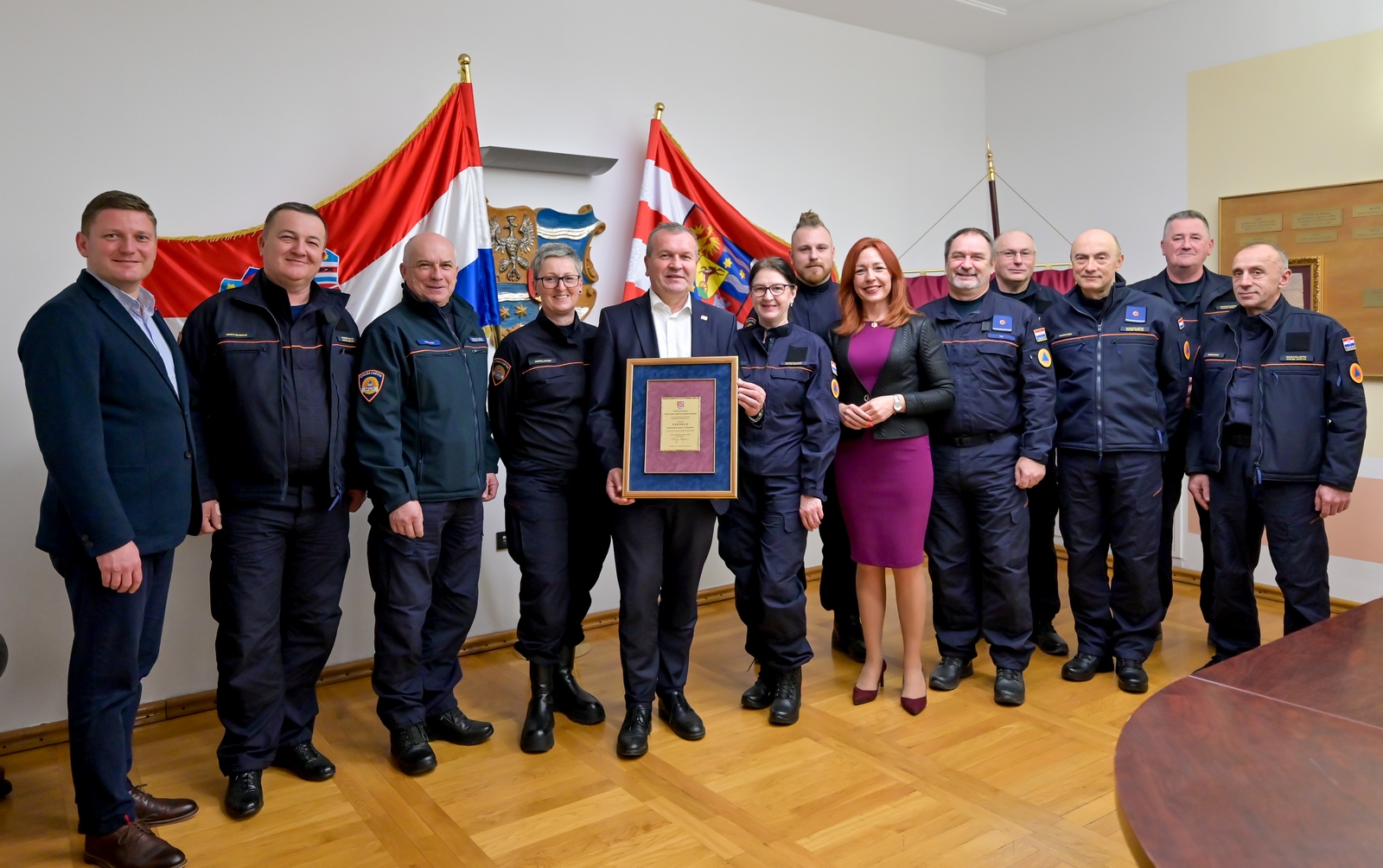 Dan europskog broja 112: Prijem za djelatnike Županijskog centra 112 Varaždin