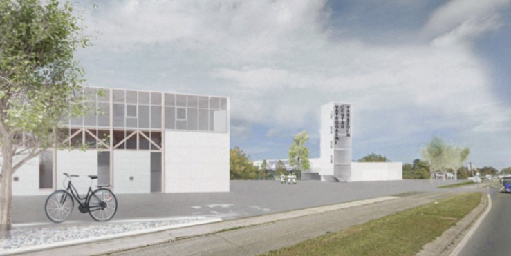 Ovo idejno rješenje pobijedilo je na natječaju za budući Centar vatrogasne djelatnosti u Varaždinu