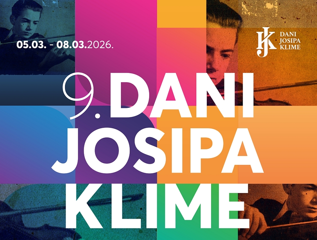 Ovogodišnji Dani Josipa Klime u znaku vrhunskih koncerata i radionica