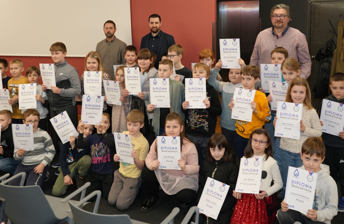 Uspješno završena Škola plivanja 2025: Dodijeljene diplome mladim polaznicima