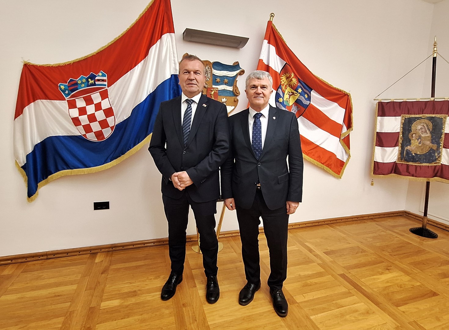 U Županijskoj palači održan prijem za veleposlanika Litve NJ.E. Borisovasa