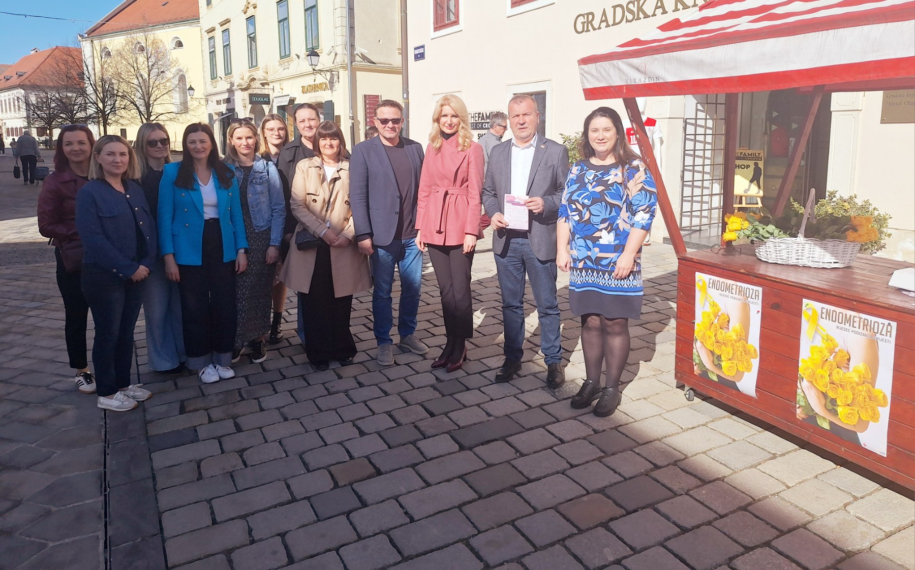 Održana javnozdravstvena akcija Dan žutih ruža – akcija o podizanju svijesti o endometriozi