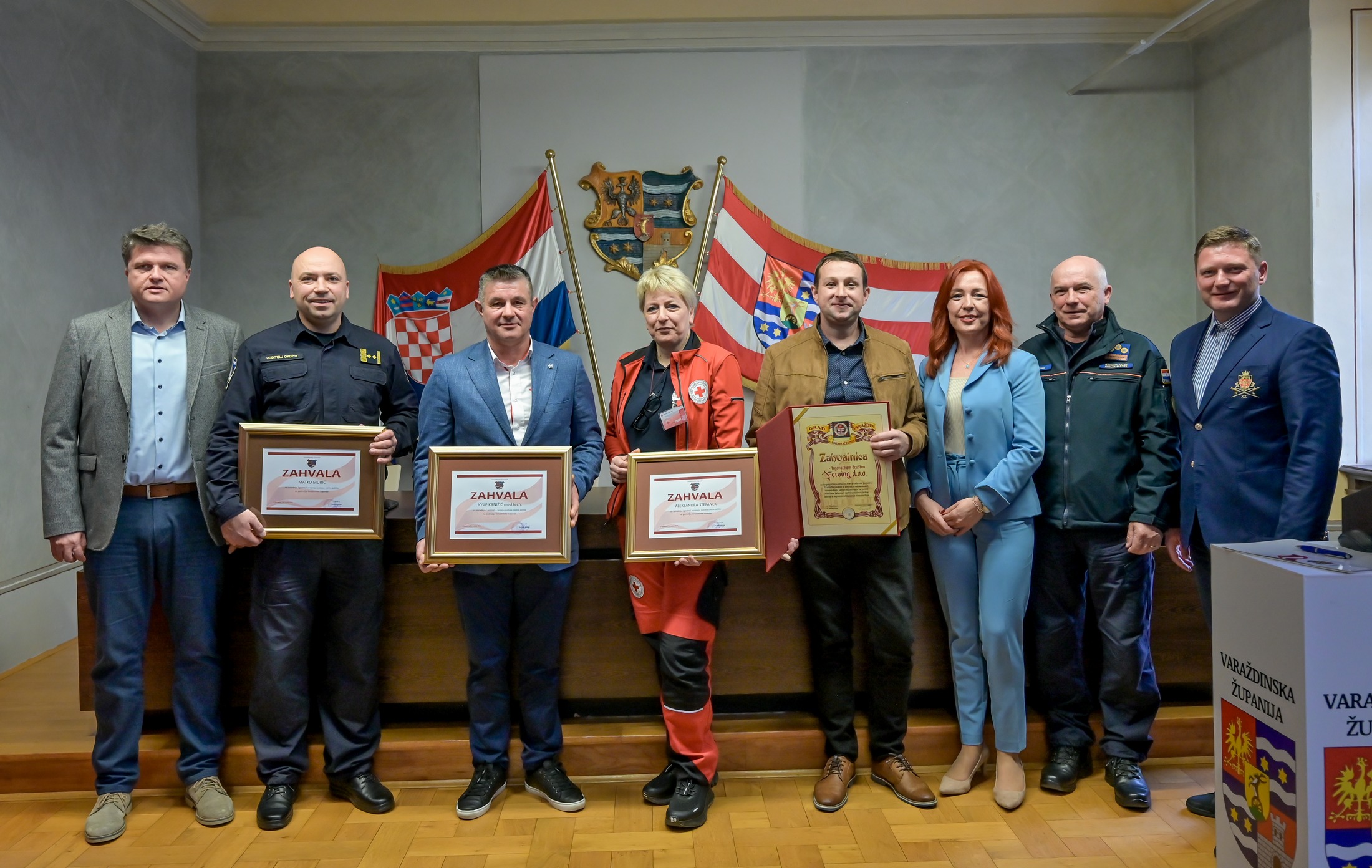 Dan civilne zaštite obilježen svečanom sjednicom Stožera civilne zaštite Varaždinske županije i Grada Varaždina