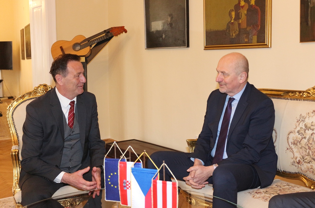 Nastupni posjet veleposlanika Češke Republike u Republici Hrvatskoj