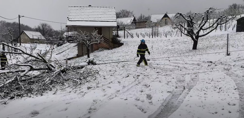 NEVRIJEME IZAZIVA KAOS: Olujan vjetar ruši stabla na ceste, na snazi crveni alarm…