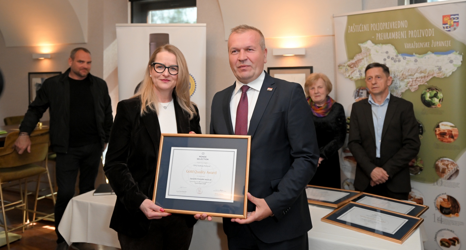 ČETIRI ZLATNE MEDALJE Župan Stričak: “Da imamo više bučinog ulja, pokorili bi svijet”