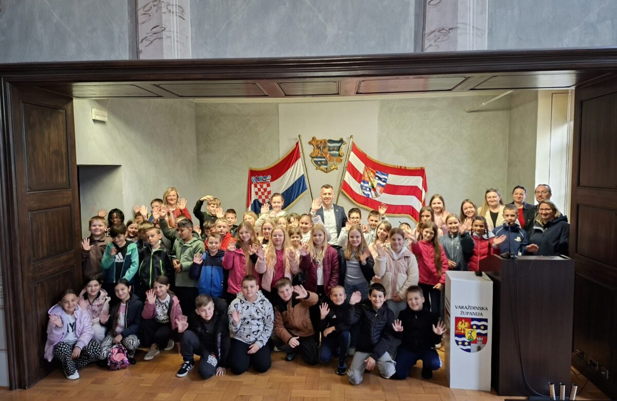 Učenici Osnovne škole Cestica posjetili Županijsku palaču
