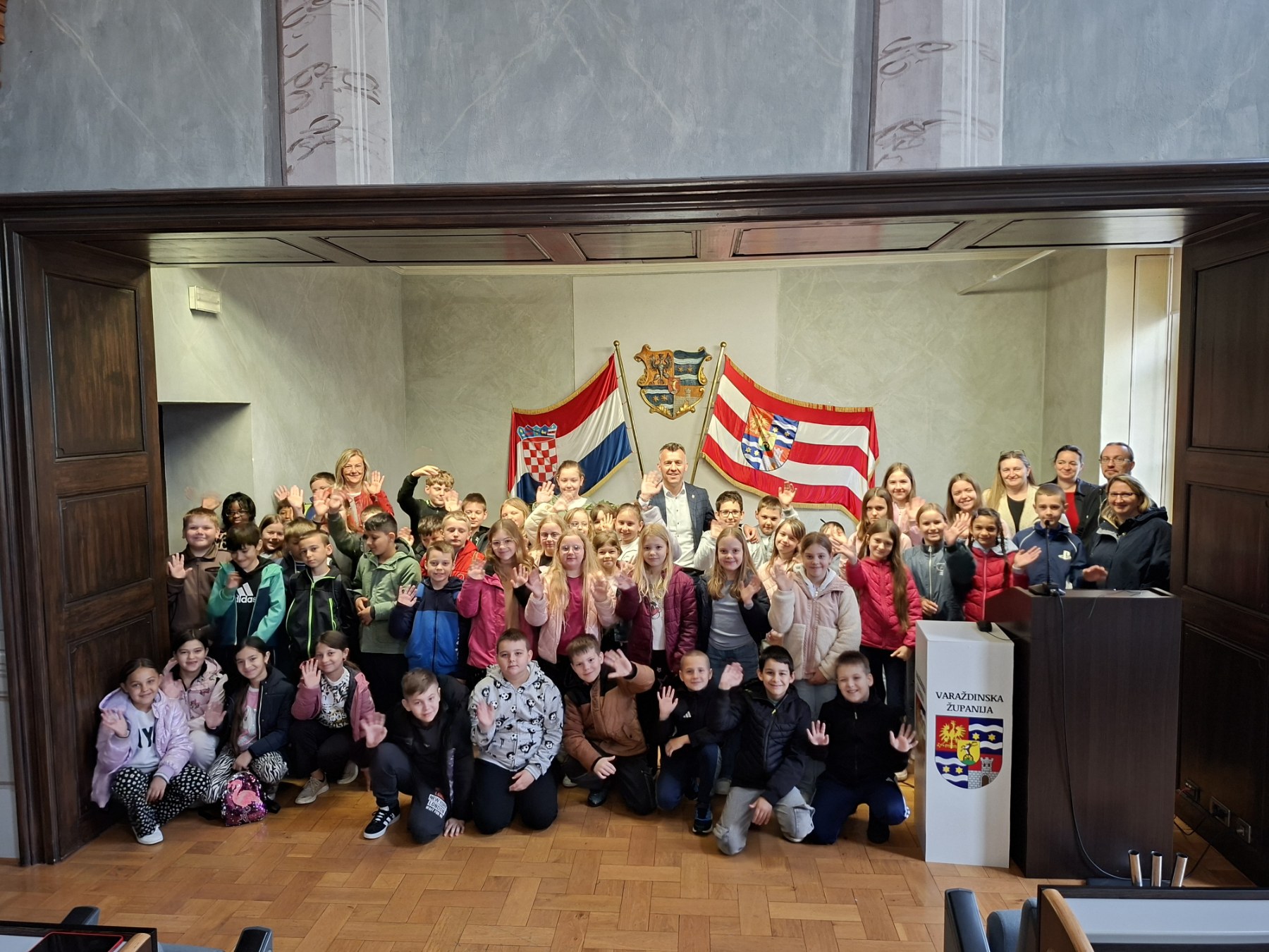 Učenici Osnovne škole Cestica posjetili Županijsku palaču