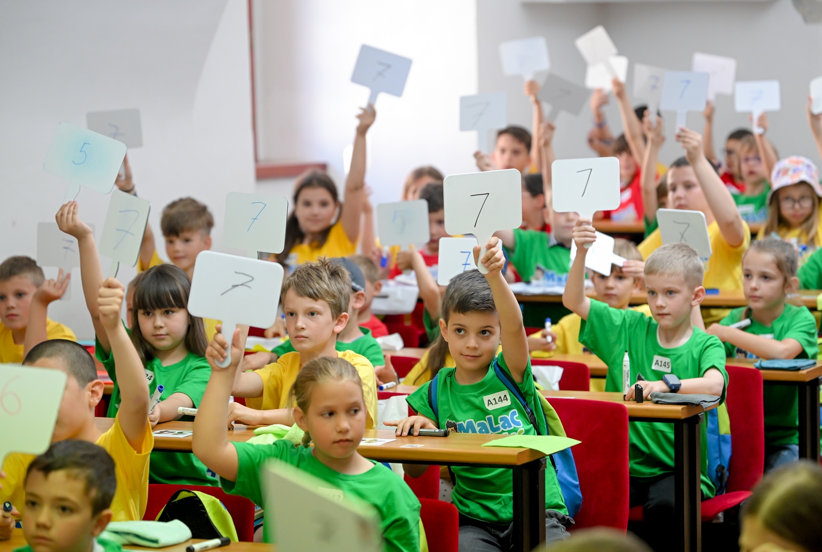 Više od 200 malih genijalaca na Državnom natjecanju iz mentalne aritmetike u Varaždinu
