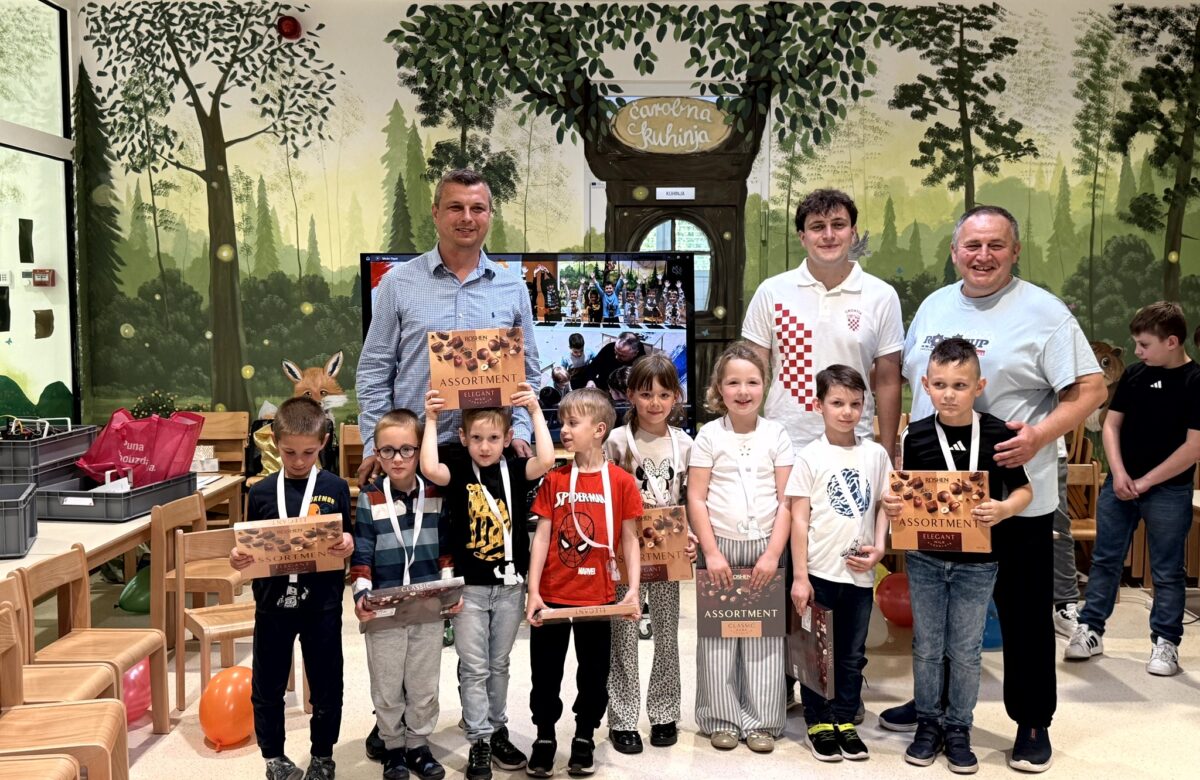 Posljednja radionica robotike u dječjem vrtiću u Petrijancu – Europskoj talent točki za robotiku