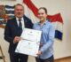 Župan Stričak nagradio Milu Maretić, jednu od 10 najboljih matematičarki na svijetu