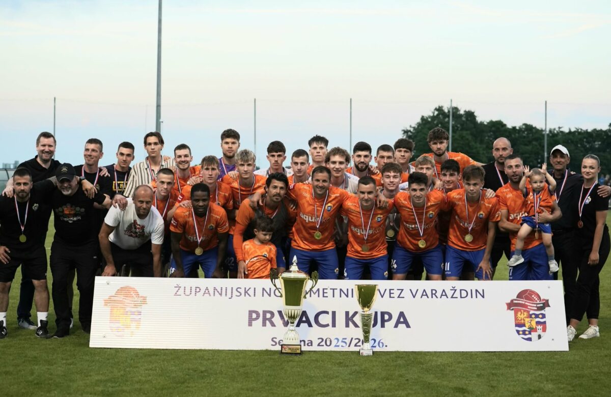 Treću sezonu zaredom NK Varteks je osvajač Županijskog kupa