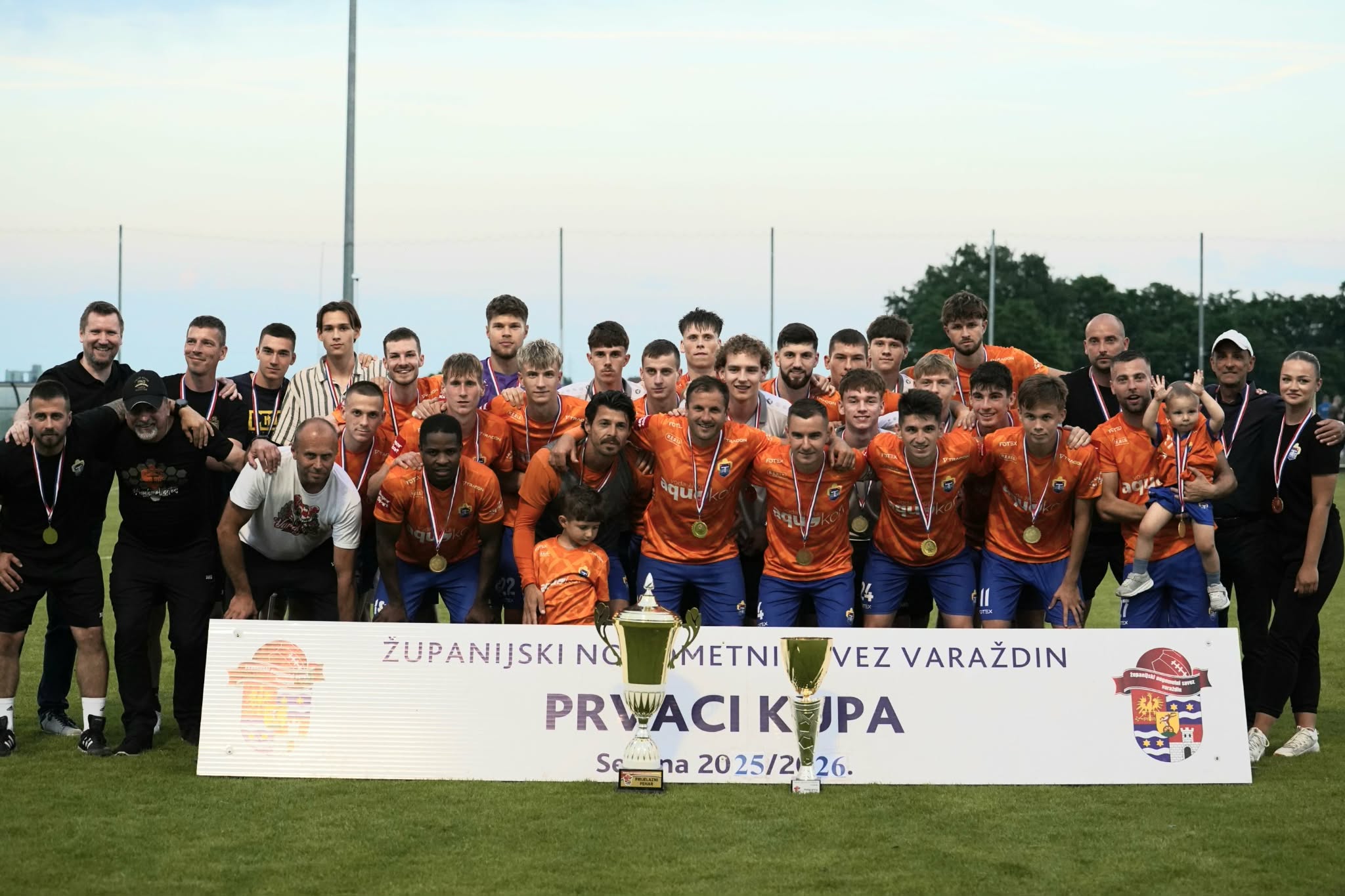 Treću sezonu zaredom NK Varteks je osvajač Županijskog kupa
