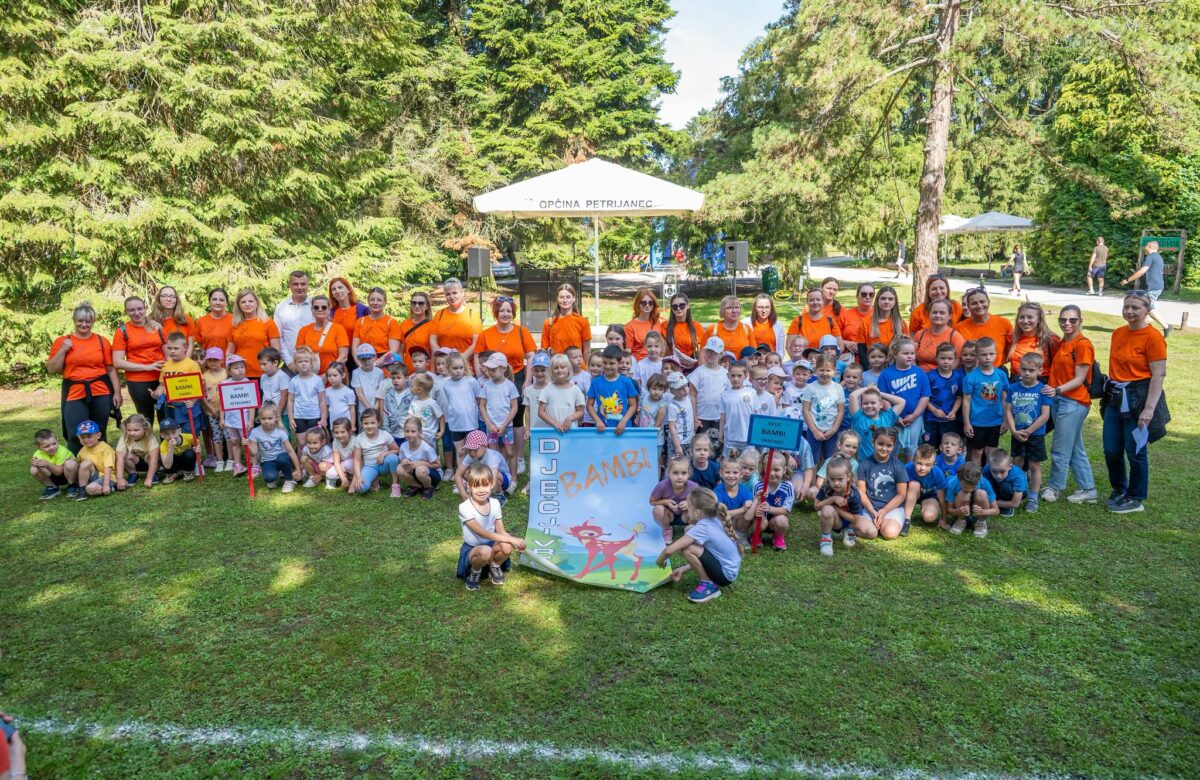 Dječji vrtić Bambi Petrijanec održao 4. Sportske igre djece i roditelja u Zelendvoru