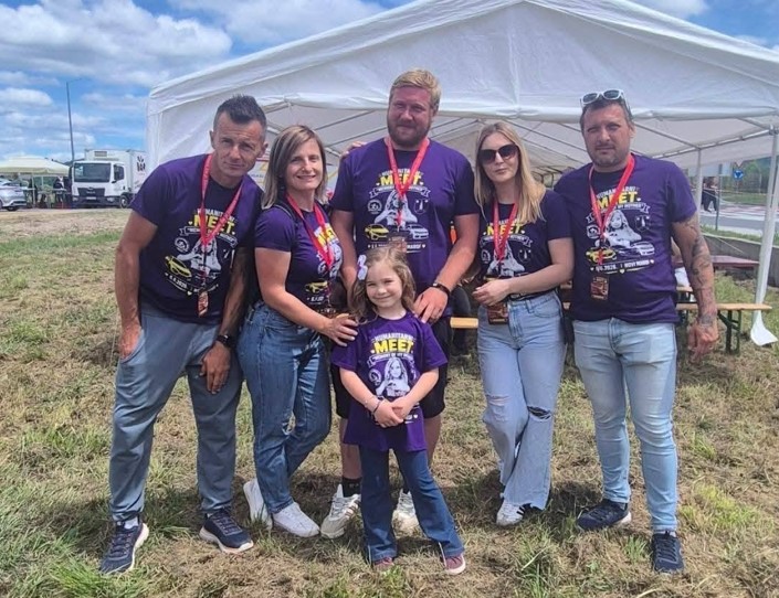 Održan veliki humanitarni auto miting u Novom Marofu za šestogodišnju Ines