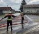 Gornji Kneginec zahvatilo nevrijeme praćeno tučom i jakom kišom. Ceste su poplavljene…