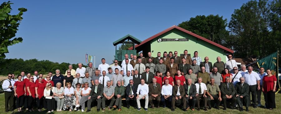 Svečana 80. obljetnica Lovačkog društva “Srnjak” iz Ludbrega. Sreću im zaželio i župan Stričak