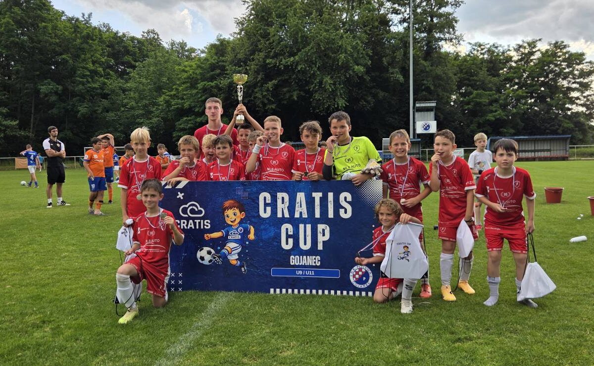 Novo srebro za NK Slobodu: U-11 viceprvaci Cratis Cupa