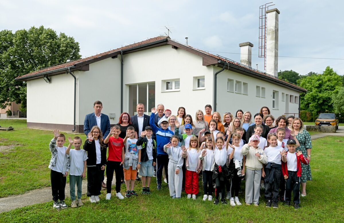 Još jedna obrazovna investicija: Dvoranu dobivaju i učenici Područne škole Ladanje Gornje