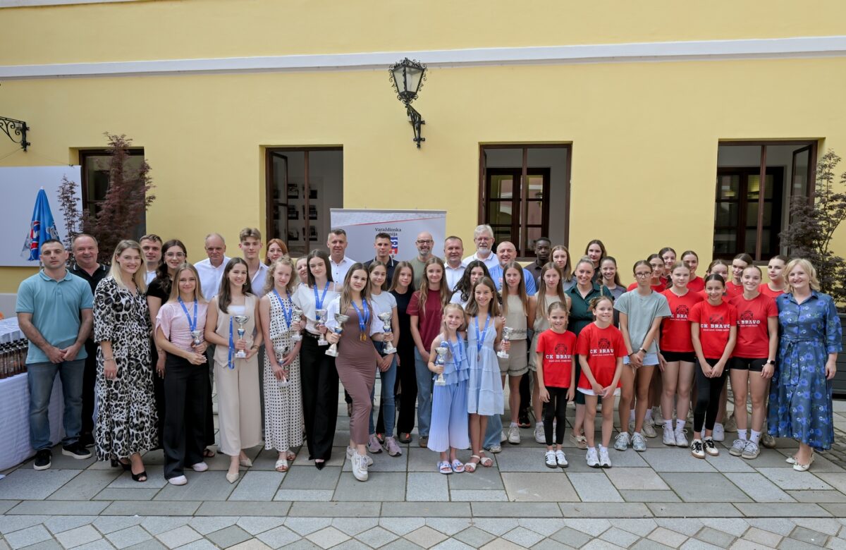 Od svjetskog zlata do državnih naslova: Župan Stričak primio 34 sportašica i sportaša s vrhunskim rezultatima